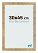 Cadre Photo 30x45cm Or Antique MDF Bologna De Face Mesure | Yourdecoration.fr