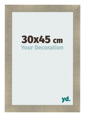 Cadre Photo 30x45cm Or Vintage MDF Pisa De Face Mesure | Yourdecoration.fr