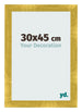 Cadre Photo 30x45cm Or Vintage MDF Pisa De Face Mesure | Yourdecoration.fr
