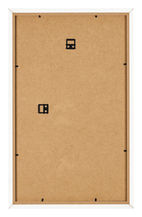 Cadre Photo 30x50cm Blanc Brillant MDF Bologna Arriere | Yourdecoration.fr