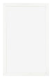 Cadre Photo 30x50cm Blanc Brillant MDF Bologna De Face | Yourdecoration.fr