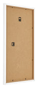 Cadre Photo 30x50cm Blanc Mat MDF Bologna Arriere Oblique | Yourdecoration.fr
