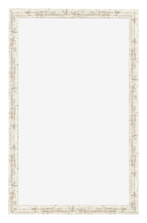 Cadre Photo 30x50cm Blanc Vintage MDF Bologna De Face | Yourdecoration.fr