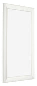 Cadre Photo 30x50cm Blanc Vintage MDF Pisa De Face Oblique | Yourdecoration.fr