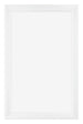 Cadre Photo 30x50cm Blanc Vintage MDF Pisa De Face | Yourdecoration.fr
