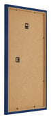 Cadre Photo 30x50cm Bleu Foncé Patiné MDF Bologna Arriere Oblique | Yourdecoration.fr
