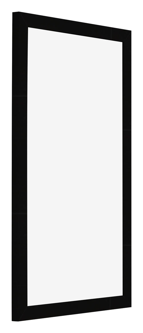 Cadre Photo 30x50cm Noir Brillant MDF Bologna De Face Oblique | Yourdecoration.fr