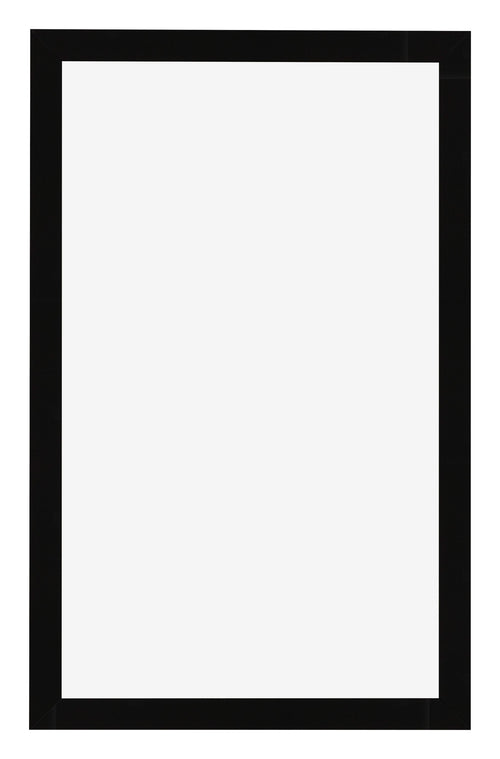 Cadre Photo 30x50cm Noir Brillant MDF Bologna De Face | Yourdecoration.fr