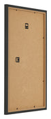 Cadre Photo 30x50cm Noir Grain de Bois MDF Bologna Arriere Oblique | Yourdecoration.fr