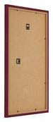 Cadre Photo 30x50cm Vin Rouge Patine MDF Bologna Arriere Oblique | Yourdecoration.fr