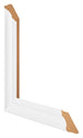 Cadre Photo 30x60cm Blanc Patine MDF Lazio Detail Intersection | Yourdecoration.fr