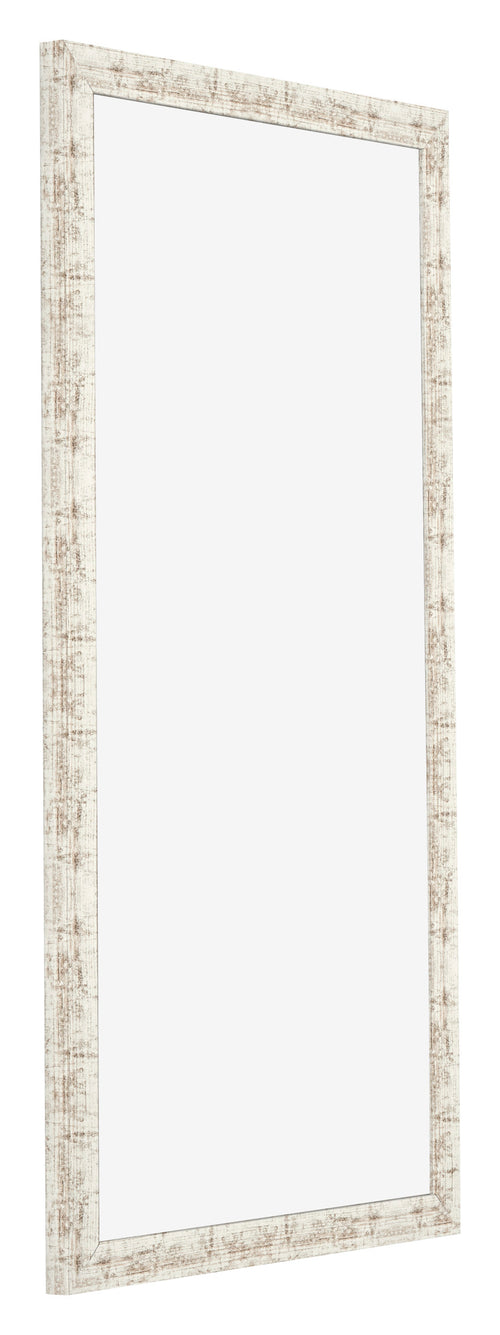 Cadre Photo 30x60cm Blanc Vintage MDF Bologna De Face Oblique | Yourdecoration.fr