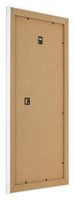 Cadre Photo 30x60cm Blanc Vintage MDF Pisa Arriere Oblique | Yourdecoration.fr