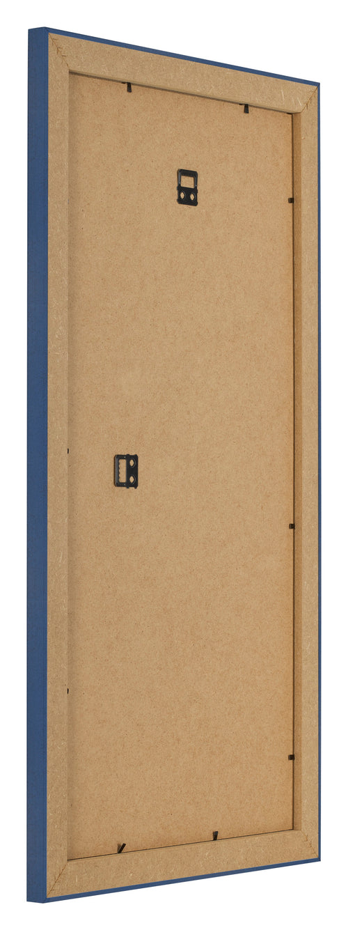 Cadre Photo 30x60cm Bleu Fonce Patine MDF Pisa Arriere Oblique | Yourdecoration.fr