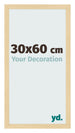 Cadre Photo 30x60cm Hêtre Décor MDF Bologna De Face Mesure | Yourdecoration.fr