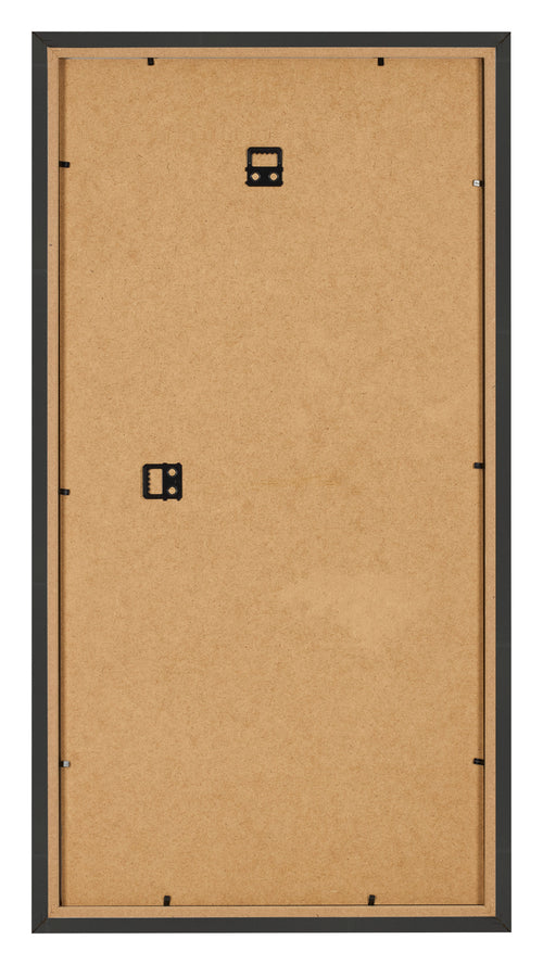 Cadre Photo 30x60cm Noir Grain de Bois MDF Bologna Arriere | Yourdecoration.fr