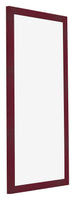 Cadre Photo 30x60cm Vin Rouge Patine MDF Bologna De Face Oblique | Yourdecoration.fr