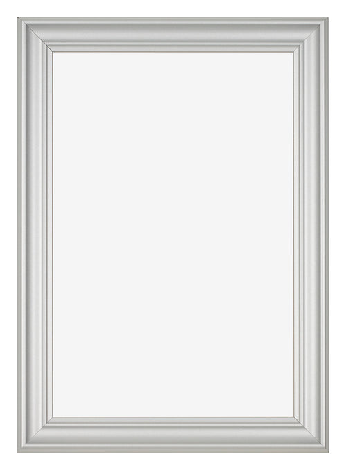 Cadre Photo 32x45cm Argent Mat MDF Lazio De Face | Yourdecoration.fr