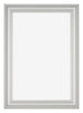 Cadre Photo 32x45cm Argent Mat MDF Lazio De Face | Yourdecoration.fr