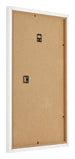 Cadre Photo 32x45cm Blanc Brillant MDF Bologna Arriere Oblique | Yourdecoration.fr