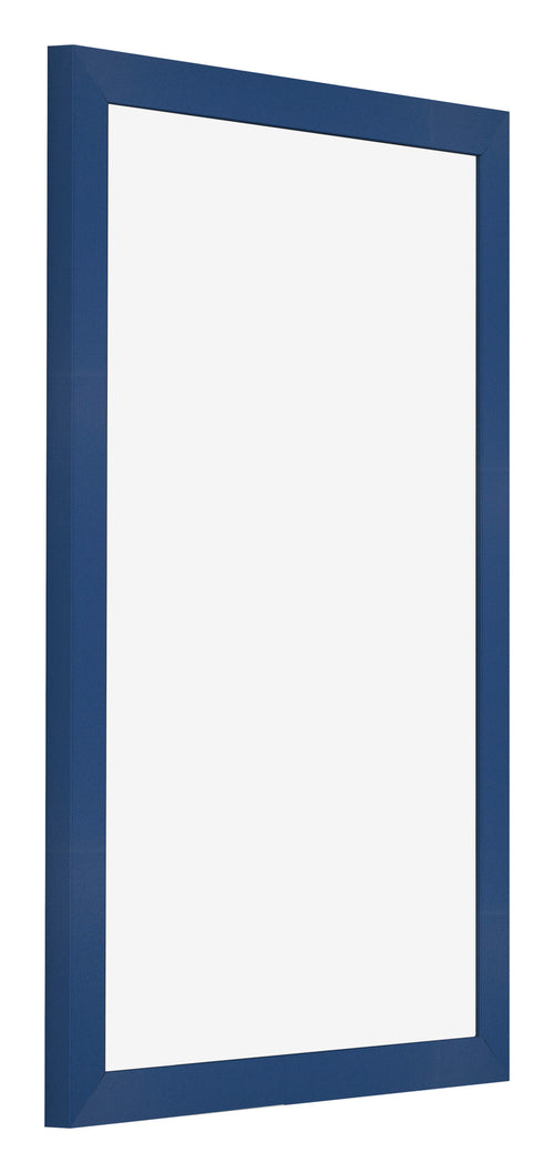 Cadre Photo 32x45cm Bleu Fonce MDF Bologna De Face Oblique | Yourdecoration.fr