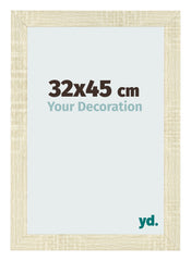 Cadre Photo 32x45cm Chene Sonoma MDF Pisa De Face Mesure | Yourdecoration.fr