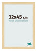 Cadre Photo 32x45cm Hêtre Décor MDF Bologna De Face Mesure | Yourdecoration.fr