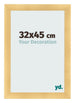 Cadre Photo 32x45cm Or Vintage MDF Pisa De Face Mesure | Yourdecoration.fr