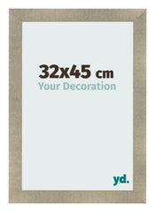 Cadre Photo 32x45cm Or Vintage MDF Pisa De Face Mesure | Yourdecoration.fr