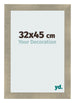 Cadre Photo 32x45cm Or Vintage MDF Pisa De Face Mesure | Yourdecoration.fr