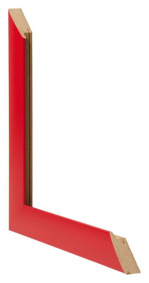 Cadre Photo 32x45cm Rouge MDF Pisa Detail Intersection | Yourdecoration.fr