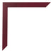 Cadre Photo 32x45cm Vin Rouge Patine MDF Bologna Detail Coin | Yourdecoration.fr