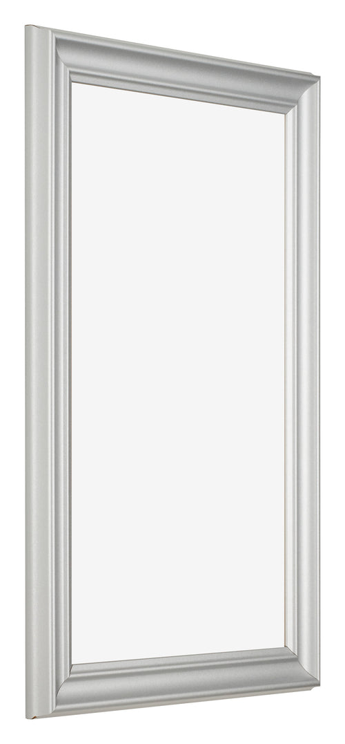 Cadre Photo 33x48cm Argent Mat MDF Lazio De Face Oblique | Yourdecoration.fr