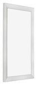 Cadre Photo 33x48cm Argent Noir Patine MDF Pisa De Face Oblique | Yourdecoration.fr