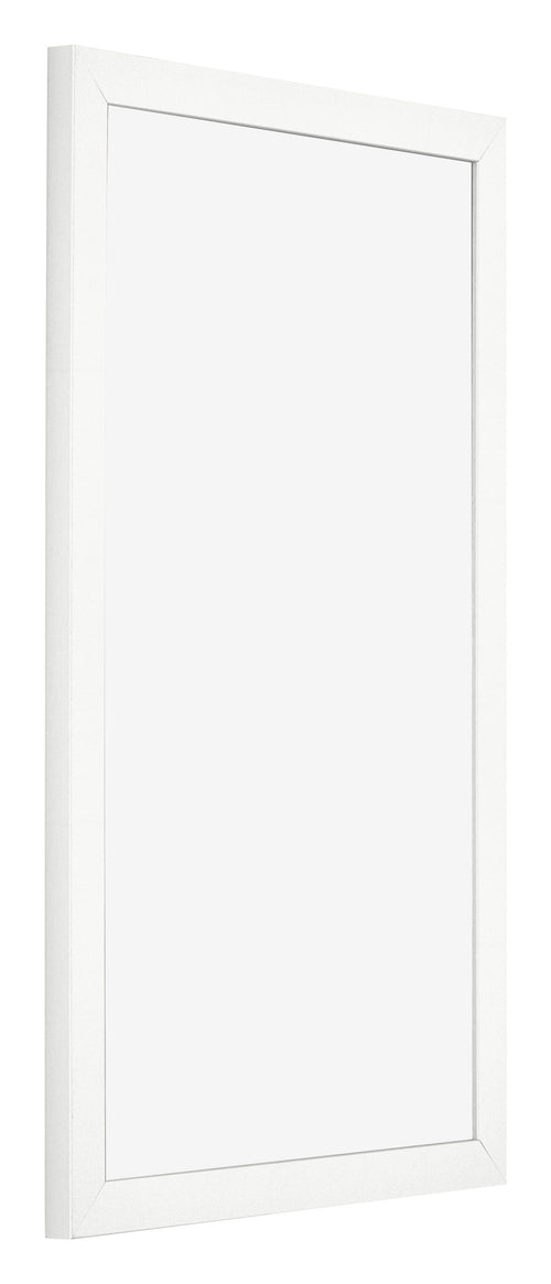 Cadre Photo 33x48cm Blanc Brillant MDF Bologna De Face Oblique | Yourdecoration.fr