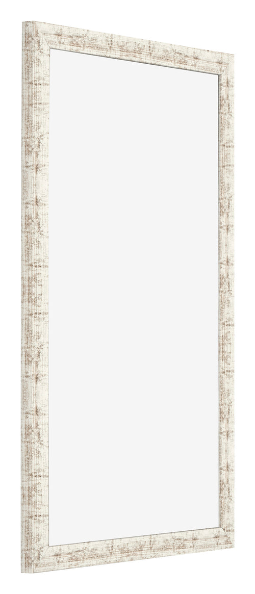 Cadre Photo 33x48cm Blanc Vintage MDF Bologna De Face Oblique | Yourdecoration.fr
