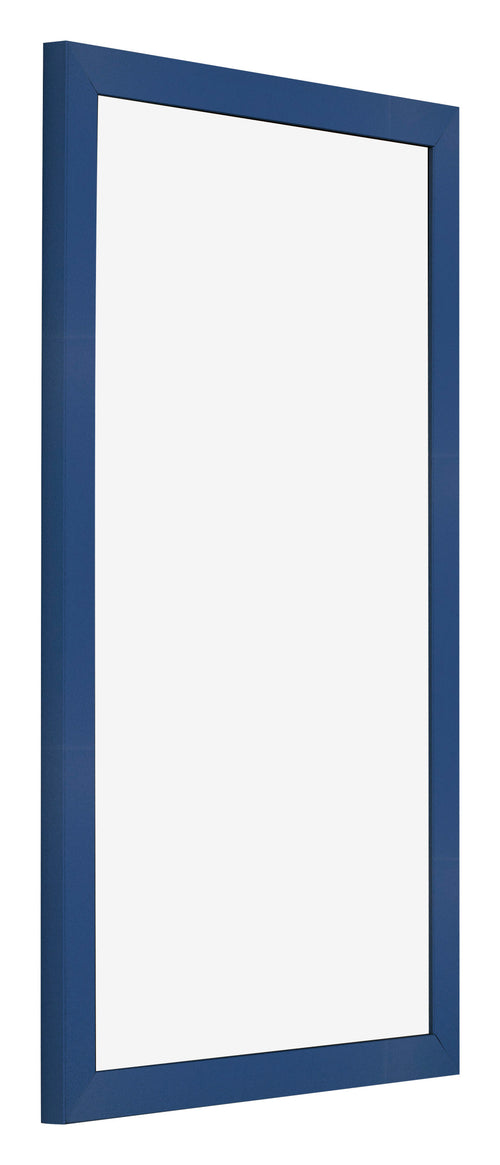 Cadre Photo 33x48cm Bleu Fonce MDF Bologna De Face Oblique | Yourdecoration.fr