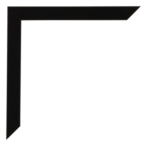 Cadre Photo 33x48cm Noir Brillant MDF Bologna Detail Coin | Yourdecoration.fr