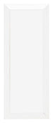 Cadre Photo 33x98cm Blanc Vintage MDF Pisa De Face | Yourdecoration.fr