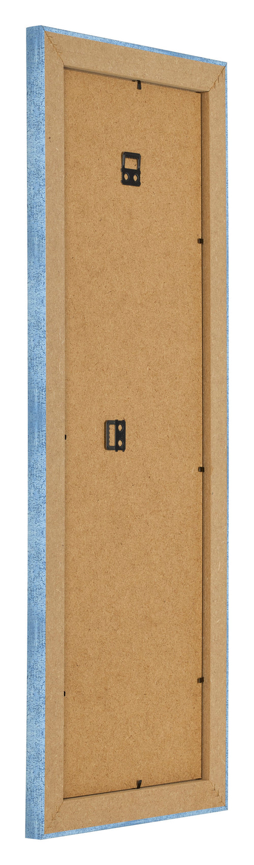 Cadre Photo 33x98cm Bleu Brillant Patine MDF Pisa Arriere Oblique | Yourdecoration.fr