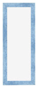 Cadre Photo 33x98cm Bleu Brillant Patine MDF Pisa De Face | Yourdecoration.fr