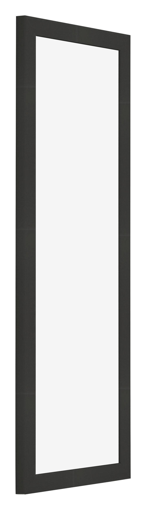 Cadre Photo 33x98cm Noir Grain de Bois MDF Bologna De Face Oblique | Yourdecoration.fr