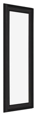 Cadre Photo 33x98cm Noir Grain de Bois MDF Lazio De Face Oblique | Yourdecoration.fr