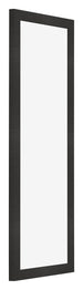 Cadre Photo 33x98cm Noir Mat MDF Bologna De Face Oblique | Yourdecoration.fr