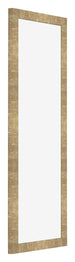 Cadre Photo 33x98cm Or Antique MDF Bologna De Face Oblique | Yourdecoration.fr