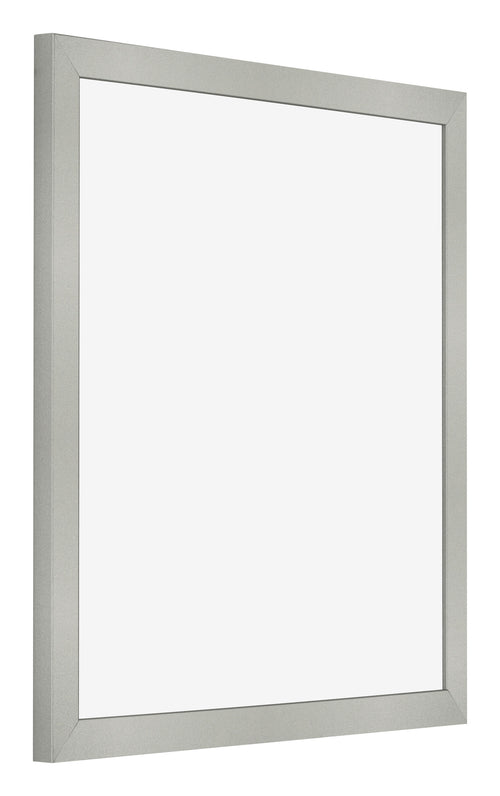 Cadre Photo 35x35cm Argent Mat MDF Bologna De Face Oblique | Yourdecoration.fr