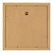 Cadre Photo 35x35cm Blanc Vintage MDF Pisa Arriere | Yourdecoration.fr
