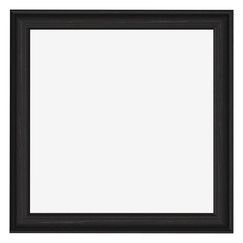 Cadre Photo 35x35cm Noir Grain de Bois MDF Lazio De Face | Yourdecoration.fr