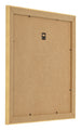 Cadre Photo 35x35cm Or Vintage MDF Pisa Arriere Oblique | Yourdecoration.fr