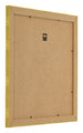 Cadre Photo 35x35cm Or Vintage MDF Pisa Arriere Oblique | Yourdecoration.fr